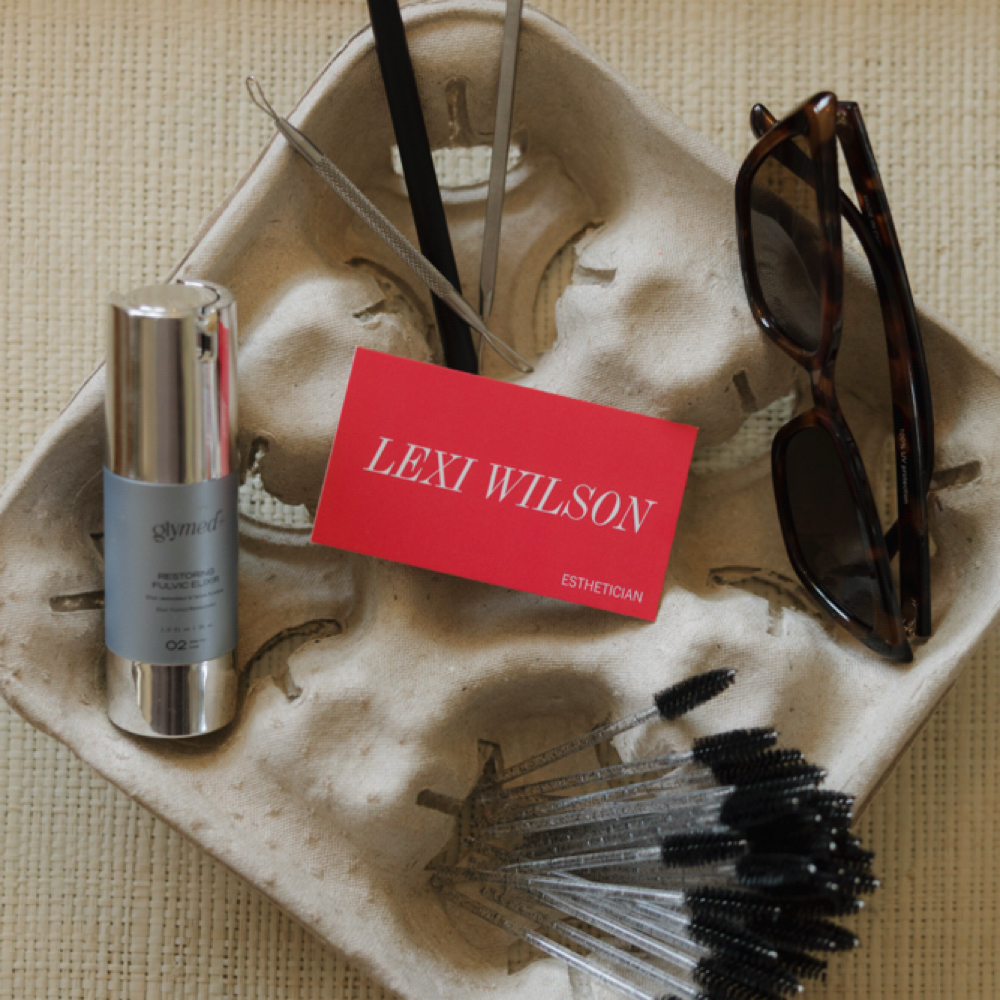 Brow Threading Returning Client at Lexi Wilson Esthetics in Owensboro, KY