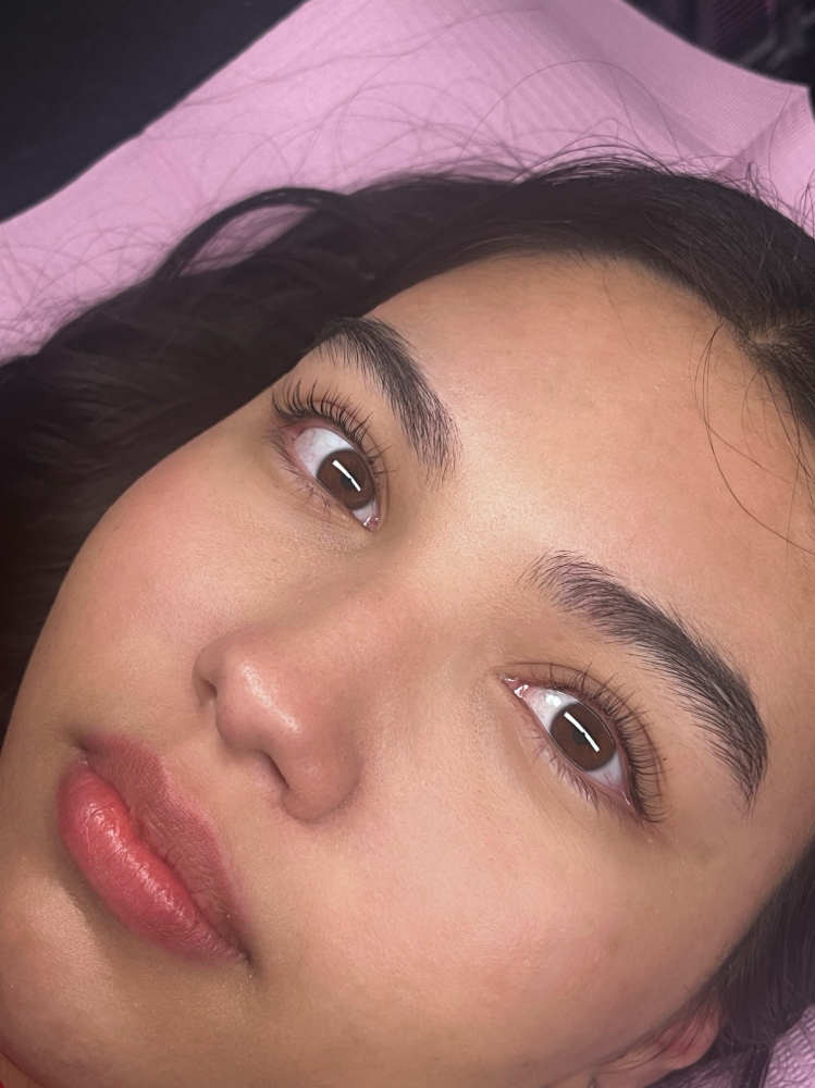 lash lift + tint