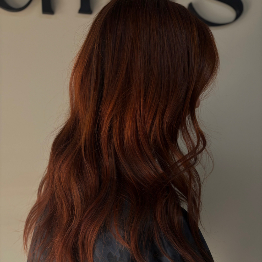 All Over Color at goldies hair studio in Simpsonville, SC