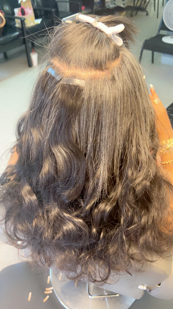 Full Head Tape -in W/ 18in Bundles