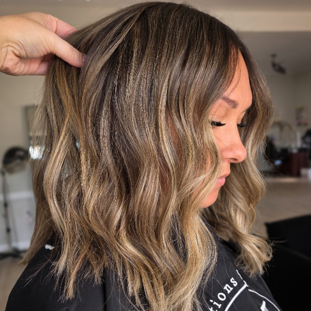 Partial Custom Foil at Hair X Kelsey in Lumberton, NC
