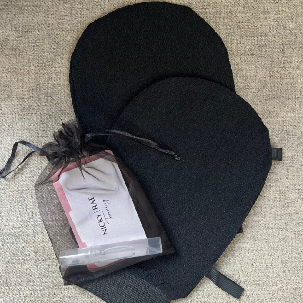 Exfoliating Mitt at NICKY|RAE Tanning in Villa Park, IL