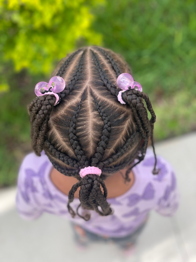 Kids Plaits, Twists & Cornrows at Braid Beautician Jaz in Riverview, FL