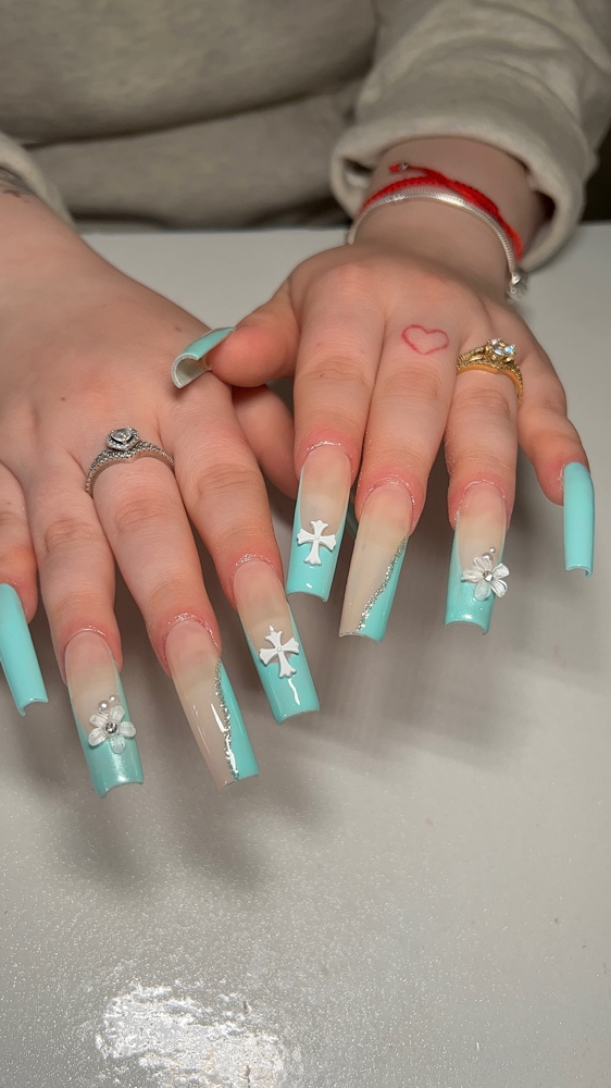 XXL SQUARE GEL-X SET