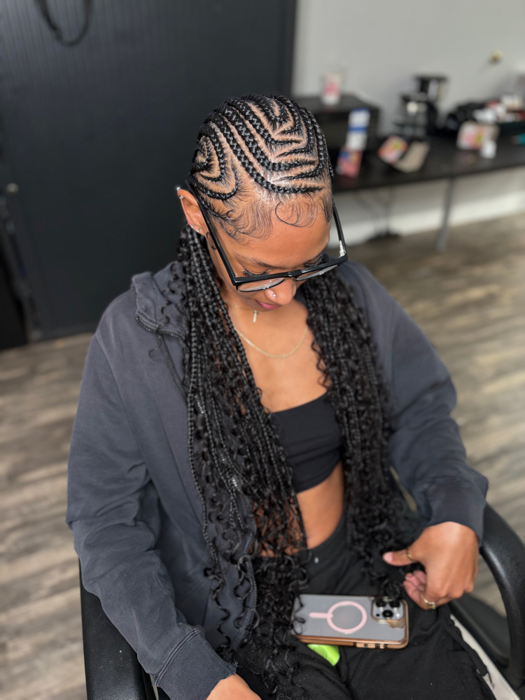 Cornrows (Hair Added)