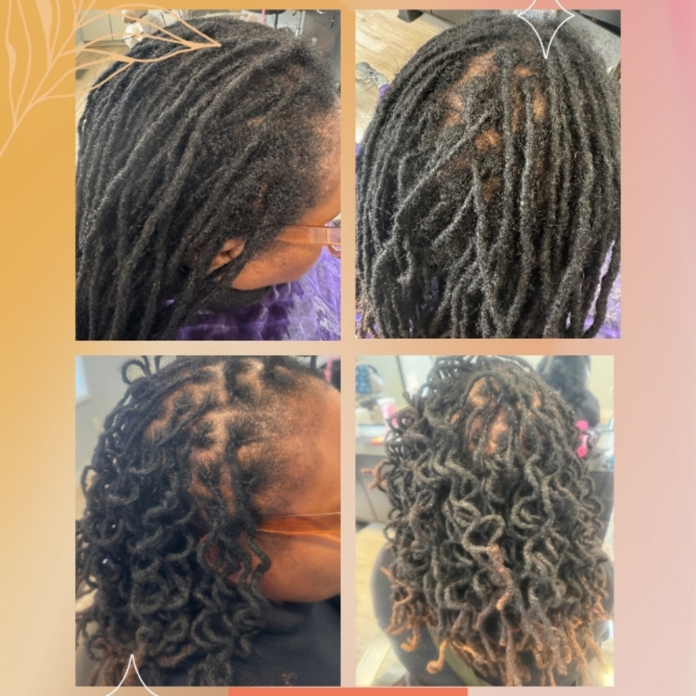 Loc Retie  ( Sister Loc Or Micro )