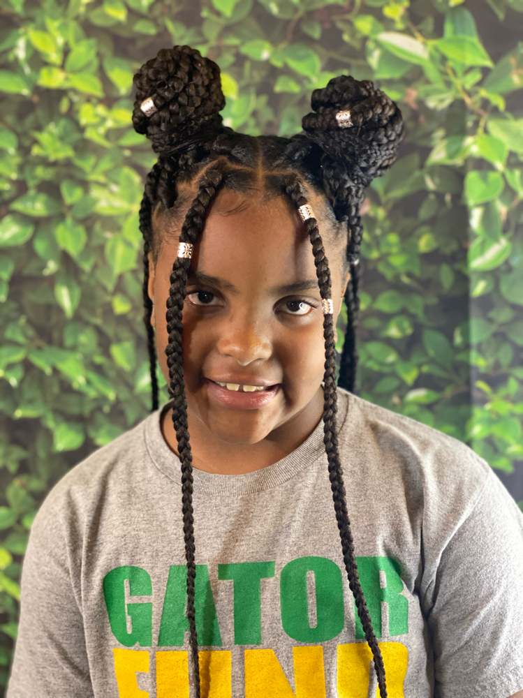 Kids Knotless Braids (6-12)