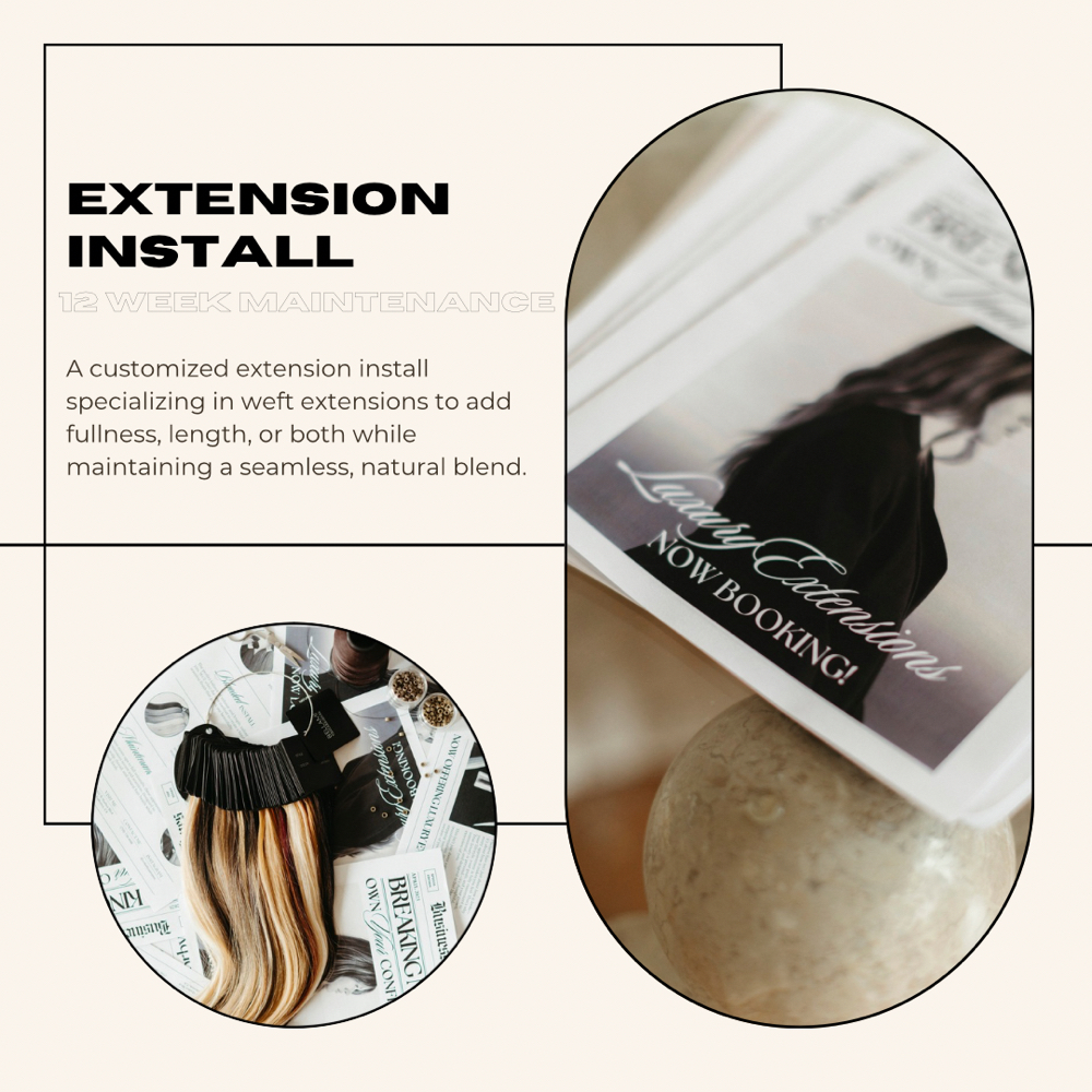 Extension Install at Blendsbyautumn in Fullerton, CA