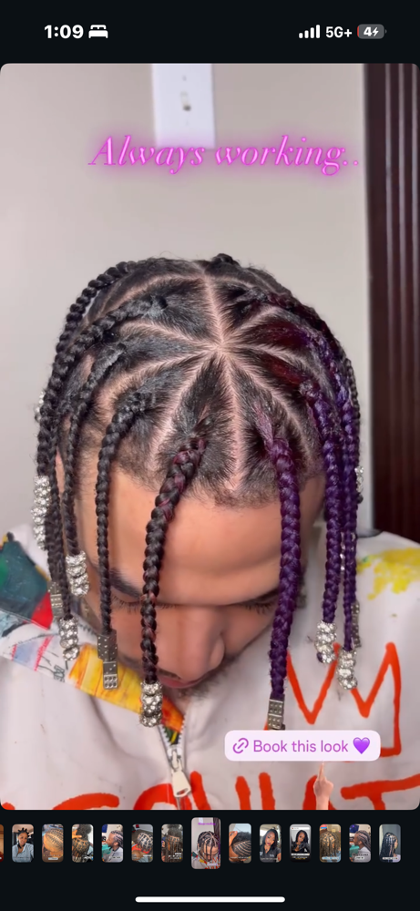 Plats (Braids Or Twists) at Veloré Studios & Co in Stone Mountain, GA