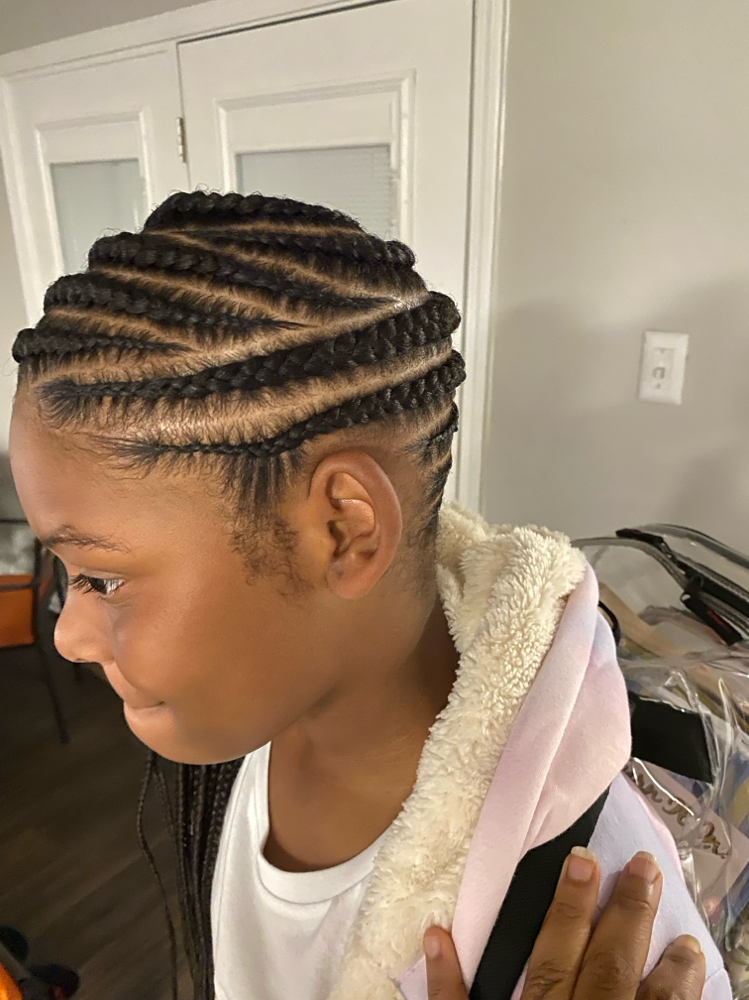 Kids Lemonade Braids
