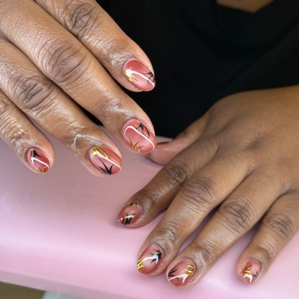 Acrylic Overlay (natural Nails) at Nails By Ebony in Decatur, IL
