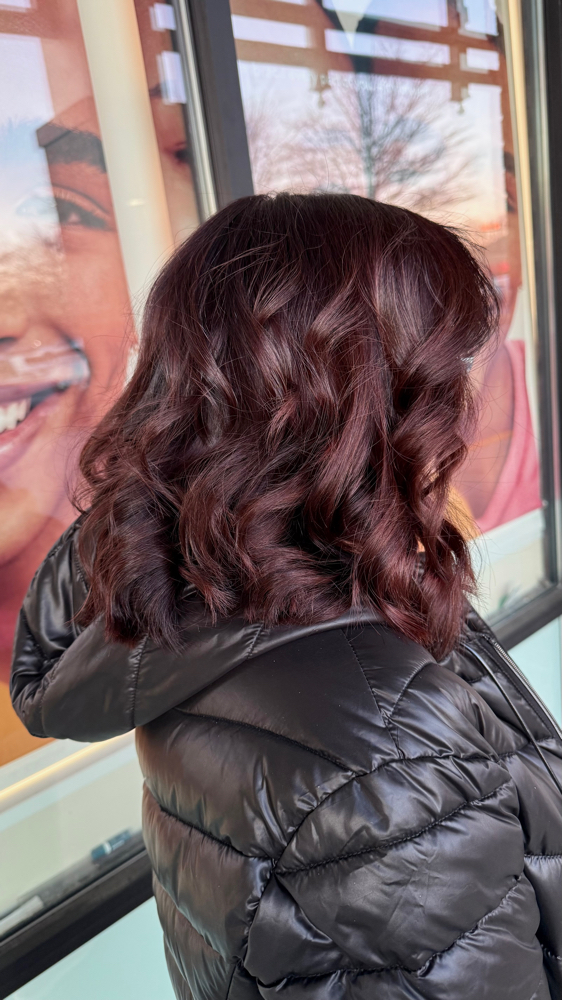 Curl or Straightening Style