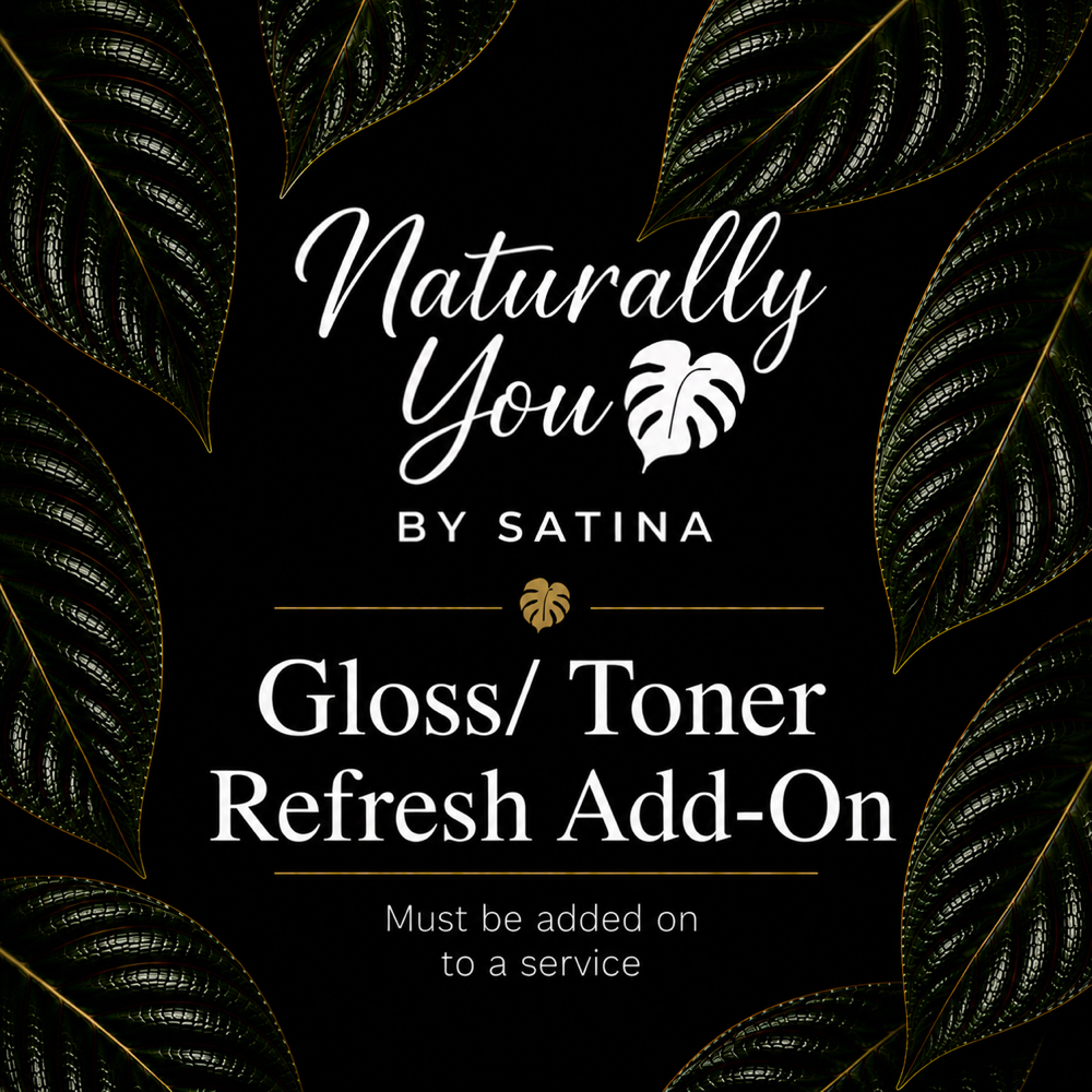 Gloss/ Toner Refresh Add-On at Naturally You by Satina in Durham, NC