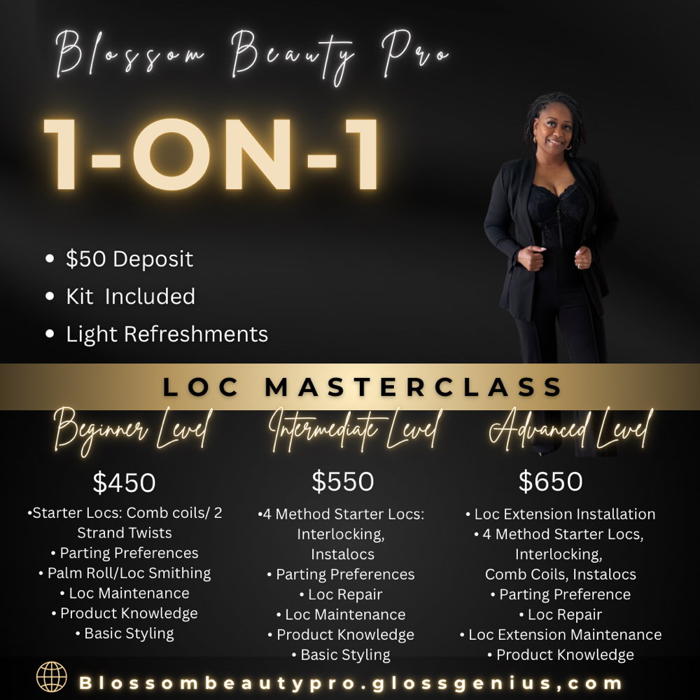 Loc Masterclass Intermediate Level at Blossom Beauty Pro in Merrillville, IN