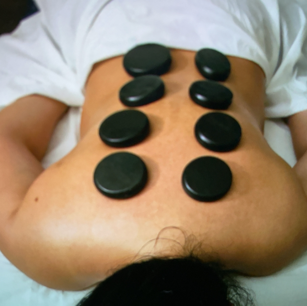 60 mins Hot stone Massage at Valencia Muscular Therapy in San Antonio, TX