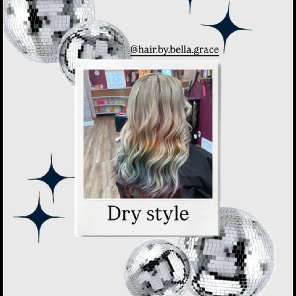 Dry Style at BOLD Beauty Bar & Extensions in Norwalk, OH