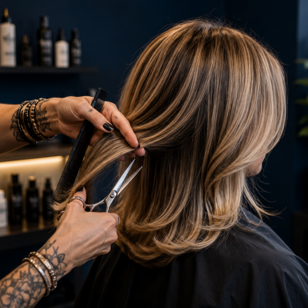 Womans Hair Cut W/ Blowdry at Sage & Scissors Studio in Charlotte, NC