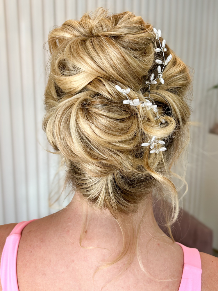Updo Trials at Rebecca Diaz in Tucson, AZ