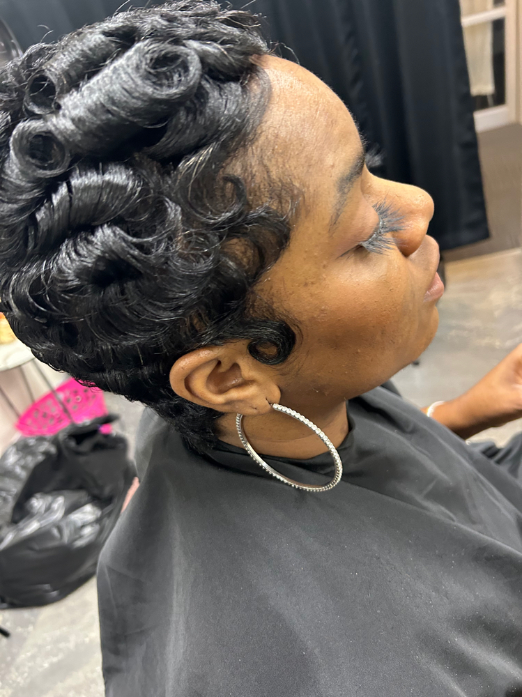 Styling For Relaxed Hair