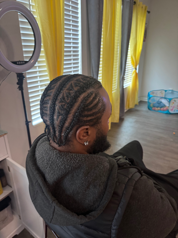 Men Cornrows at Braided By UNeeQ in Moundville, AL