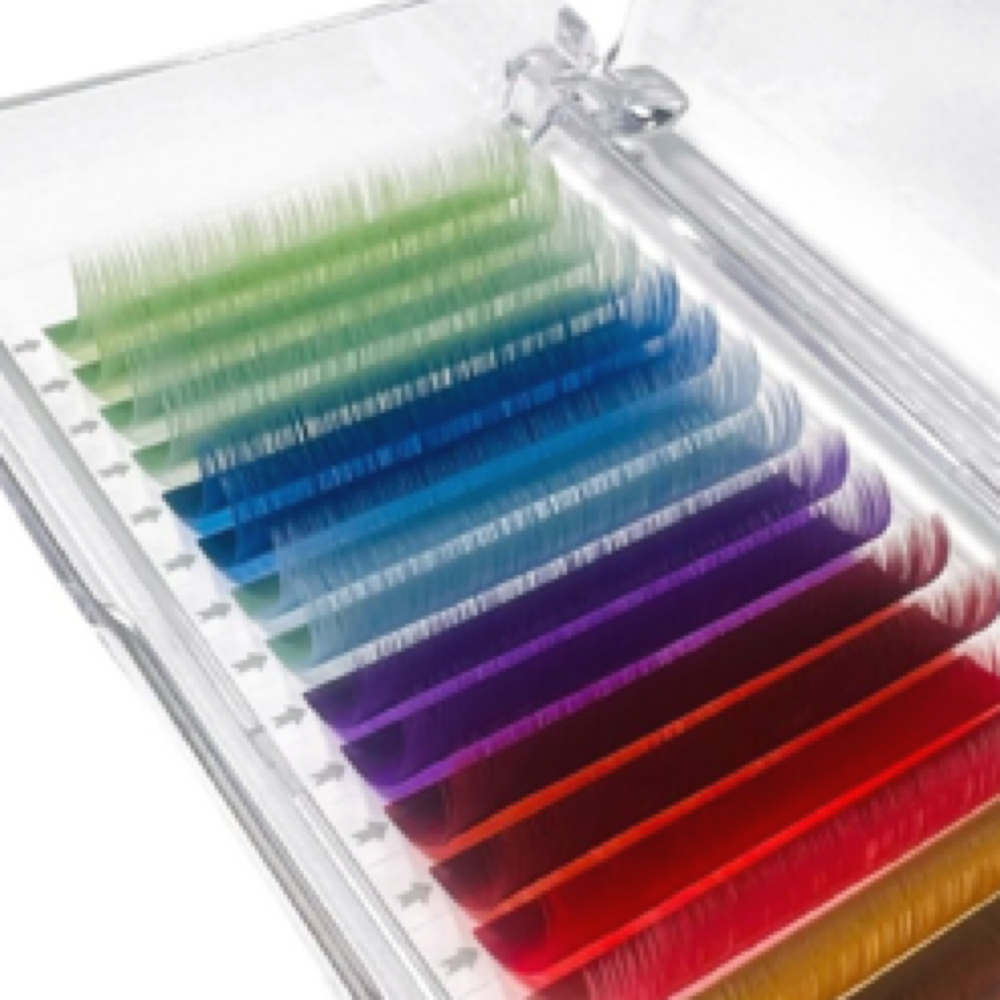 Colored Lashes at Honey Whim Esthetics in Salt Lake City, UT