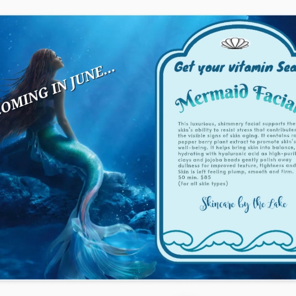Mermaid Facial 💆♀️🧜♀️ at N Spa Nails in Denver, NC