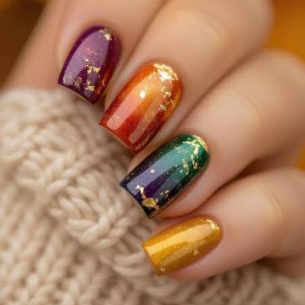 Gel Mani at Wall Flower Studio in Union Grove, WI