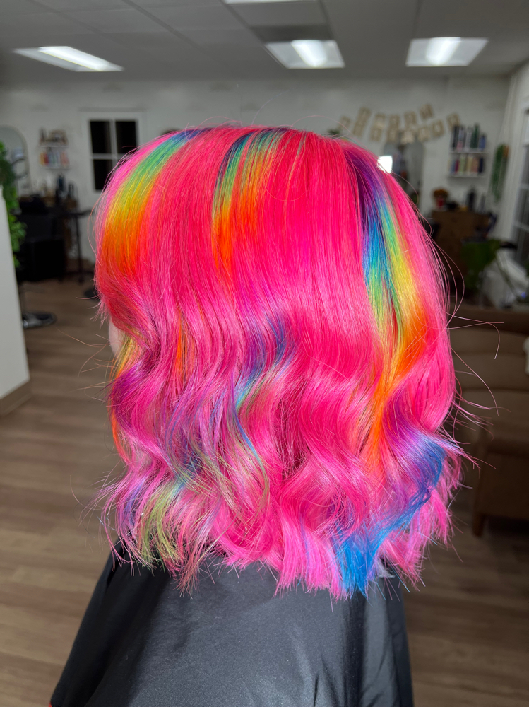 Vivid Color + Blowdry