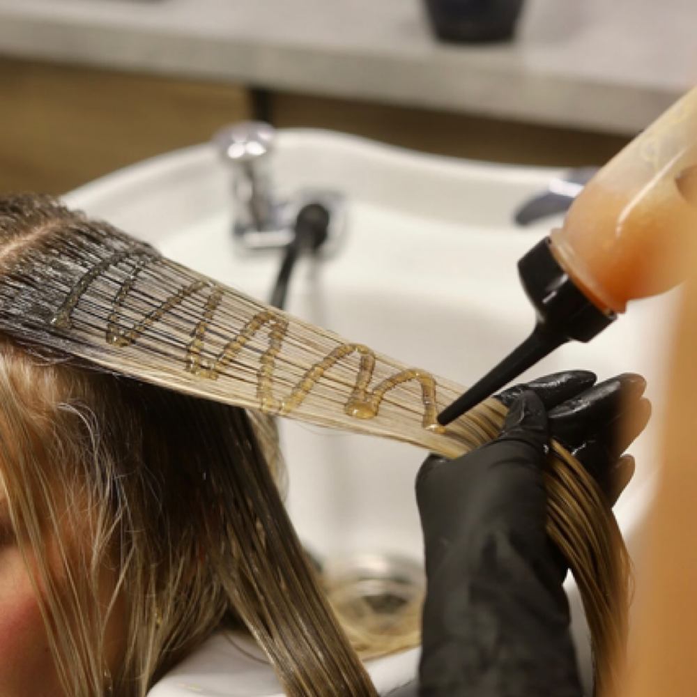 Toner ONLY at Raini @ Hallowed Roots Hair Co. in Waynesville, NC