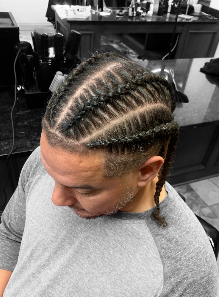 4 Braids No Design