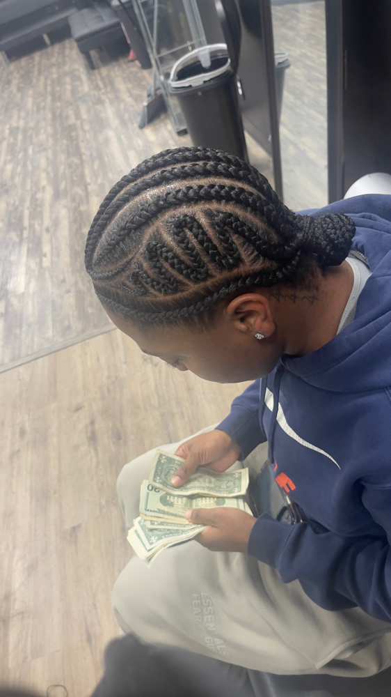 8 Braids at Yourfavorite hairbraider in Spanaway, WA
