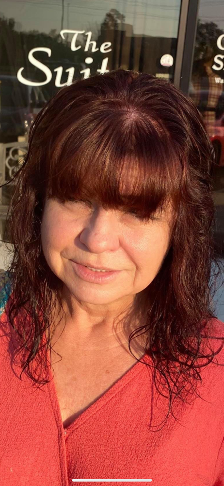 Brazilian Blowout Bangs