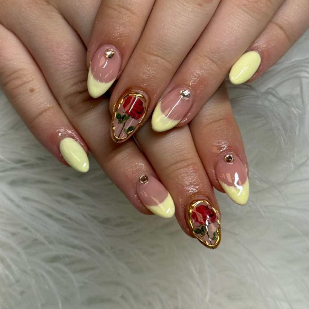 Acrylic Full Set(Short) at Luxor Nails  385-303-2314 in Syracuse, UT