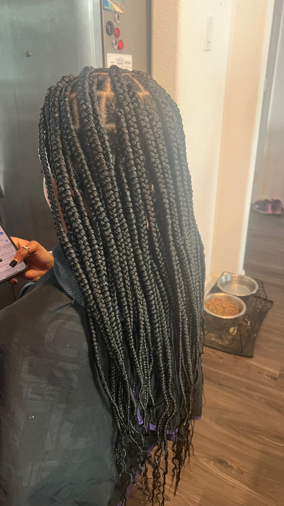 Knotless Braid at KG Stylez N Cutz in Katy, TX