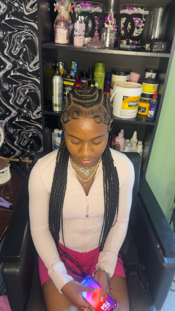 14-16 Freestyle Stitch Braids at Jasmine Marie in Flint, MI