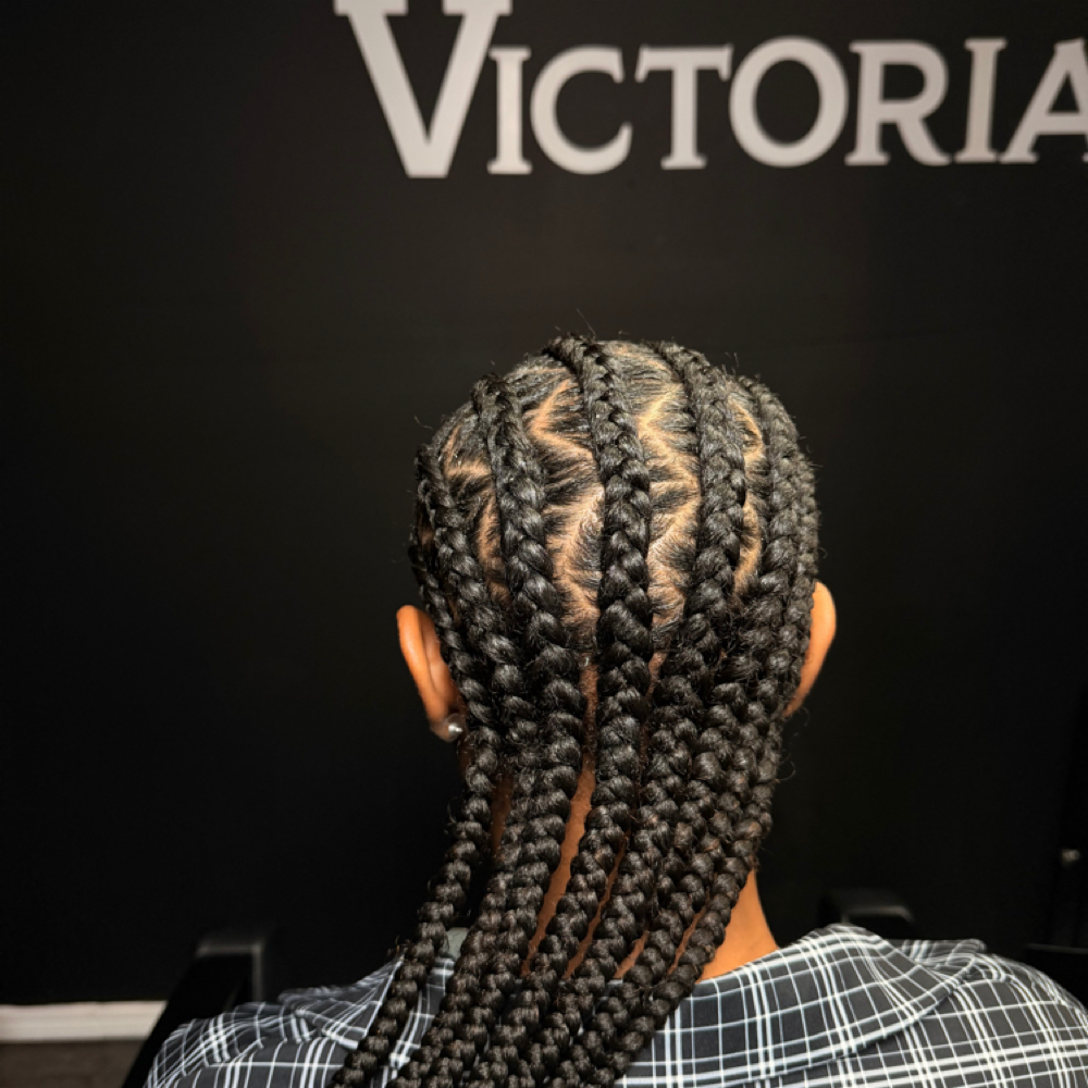 8 Stitch Braids at Crowned By Victoria in Birmingham, AL