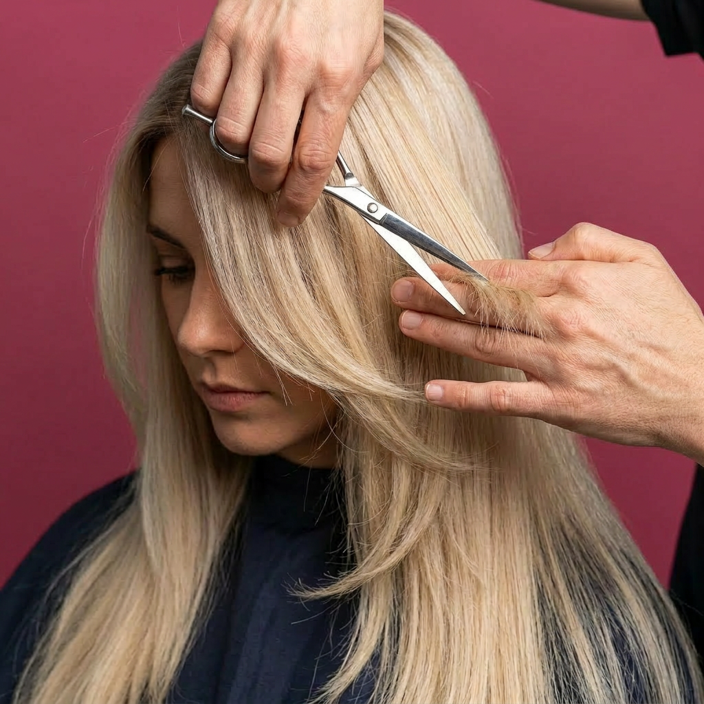 Woman's Haircut at Crown Of Glory Hair Suite in Charlotte, NC