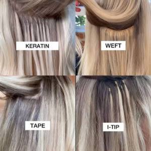 Hair Extension Prep (Clean, Retape)