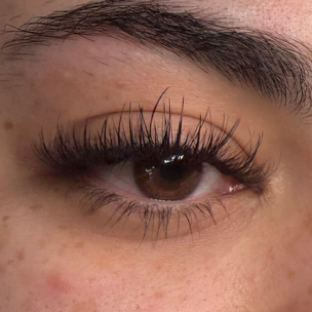 Eyelash Extensions Hybrid Set at Shears and Lashes in Fort Stockton, TX