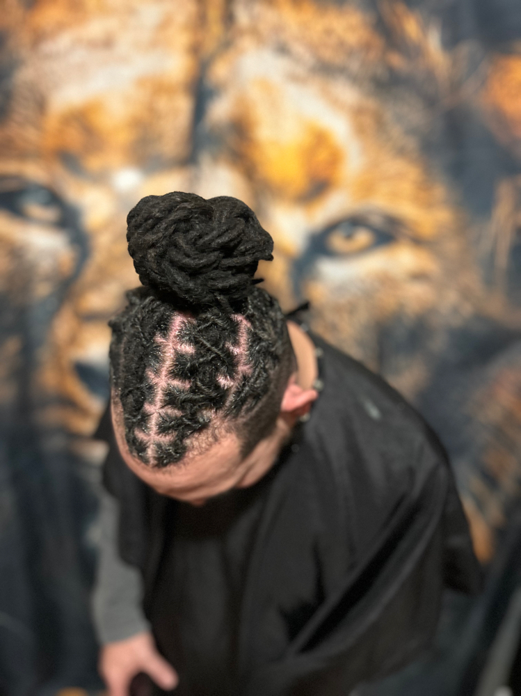 Take Out&Touchup Top Half Of  Head