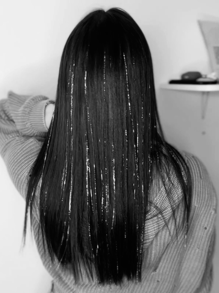 Hair Tinsel at hair by maddie linder in grand junction, CO