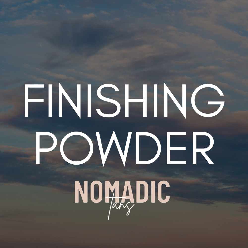 Finishing Powder at Nomadic Tans in City, NJ