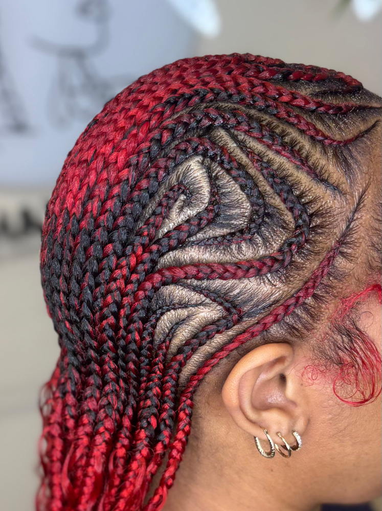 Stitch Braids With Design