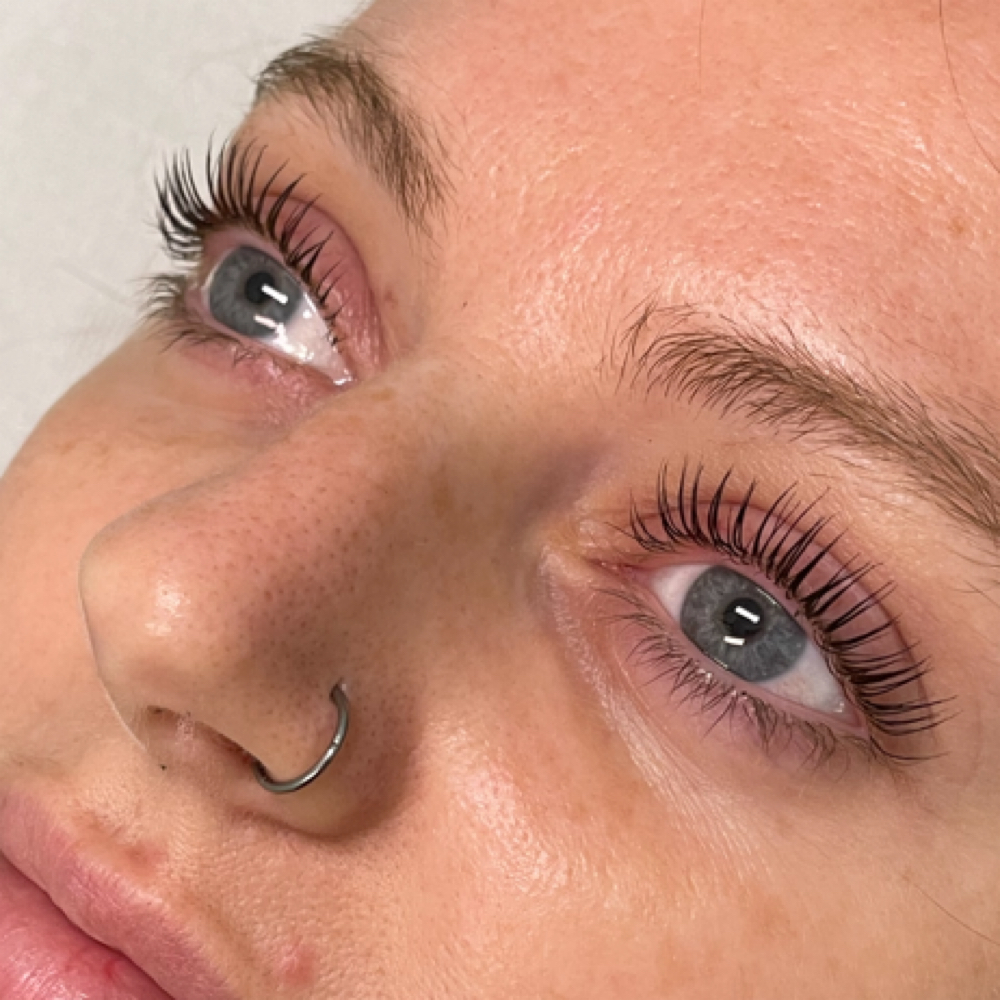 Lift + Tint at Lashed x Taylor in Savannah, GA