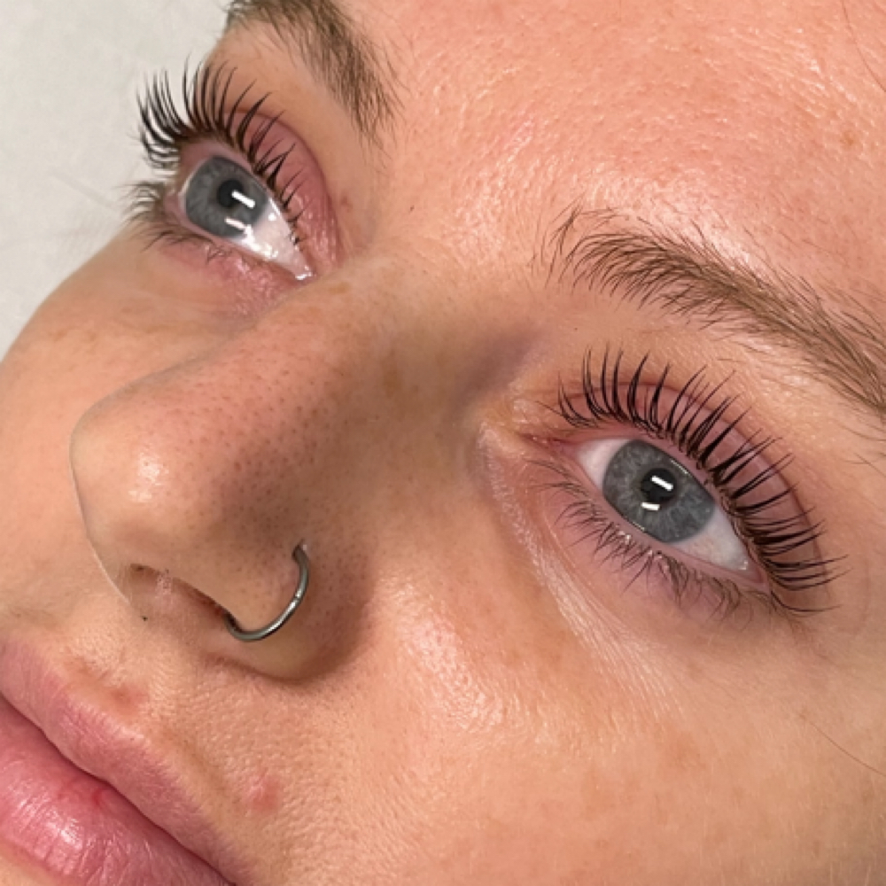 Lift + Tint at Lashed x Taylor in Savannah, GA