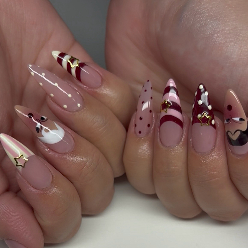 Gel Extension Level 4 Nail Art at Cosmetixjenn in Pickerington, OH