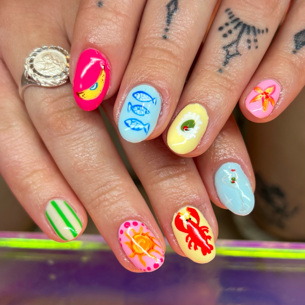 Nail Art Add On- Intricate