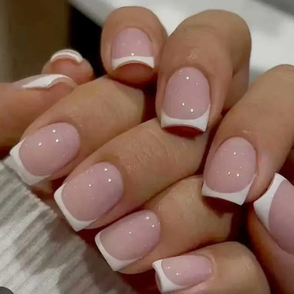 French Tip Nail at MK Nails in Cullman, AL