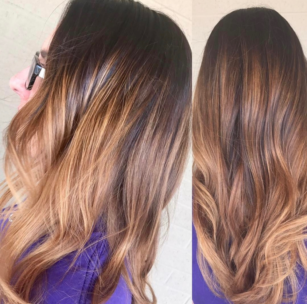 Partial Balayage + Haircut