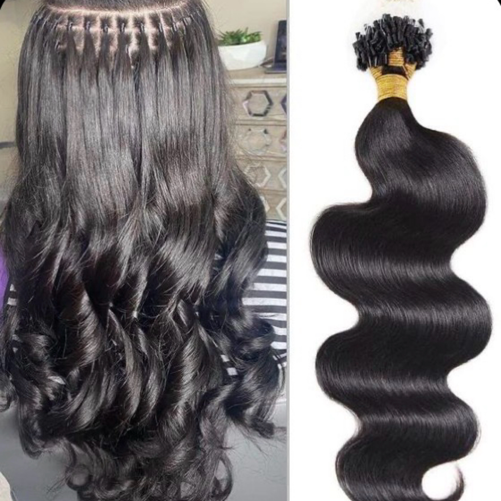 K-Tip Extensions Full Head at To Be Crowned By Nina Lynn in Emmaus, PA